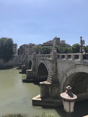 Bridge in Rome Italy - 163751465