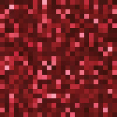 Seamless geometric checked pattern. Ideal for printing onto fabric and paper or decoration. Red, brown colors.