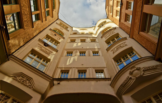 Brno - zaj&iacute;mav&yacute; dům (Česk&aacute; republika) 