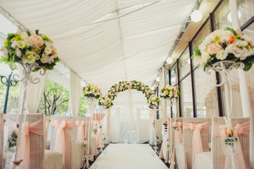 Wedding arch ceremonies