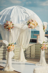 Wedding arch ceremonies