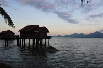 Lagon Vietnam proche de Hue