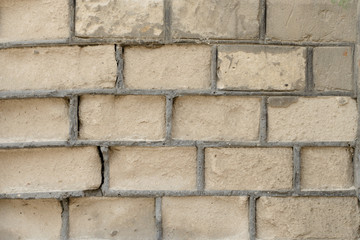 Brick texture with scratches and cracks