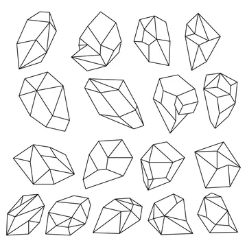 Key Shape 3d Diamond Art Illustration Stock Illustration 36920146