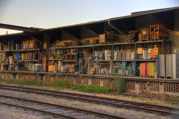 alter Frachtenbahnhof