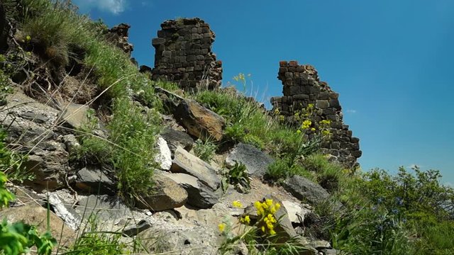 Ruins of the ancient fortress