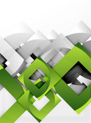 Obraz premium Vector square template background