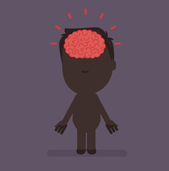 Human body anatomy vector illustration