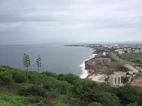 Coast view, Mamelles headlight, Dakar (Sénégal)