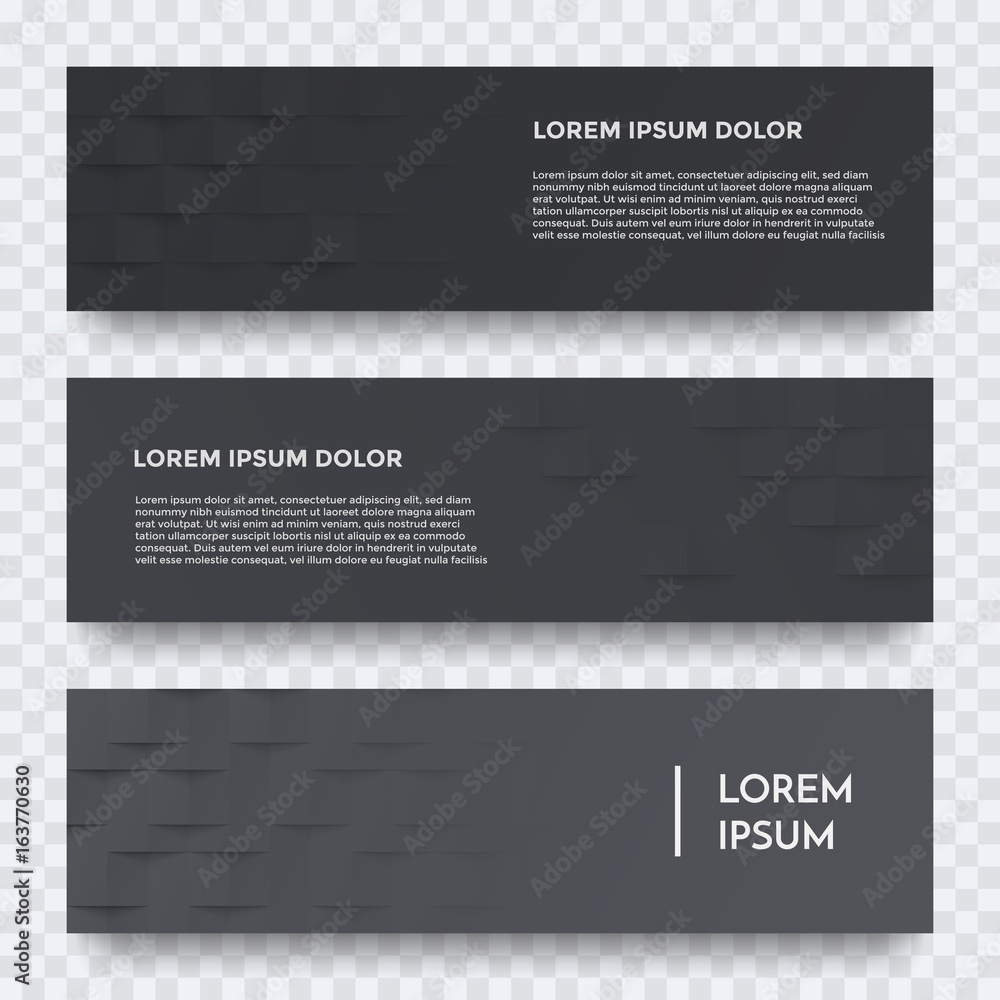 Aufkleber Abstract geometric tile pattern vector background for website or web banner template