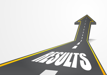 Fototapeta premium Road To Results