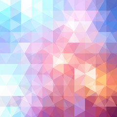 Abstract geometric style colorful background. Pastel business background Vector illustration