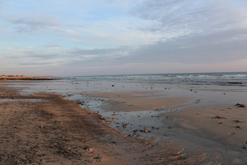 plage Bretagne matin