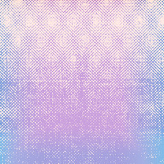 Purple blue abstract dotted background. Vector halftone background