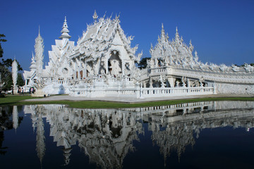 Wat Rong Khun at Chiang Rai province, Thailand.