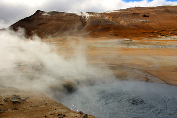 Hverir en Islande