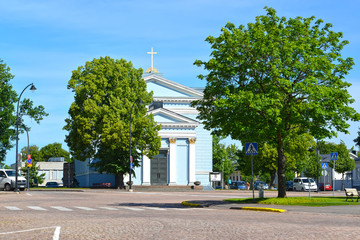 HAMINA, FINLAND. View of St. Ioann's church