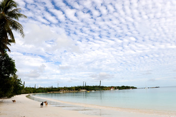 Kanumera Beach on the Isle of Pines in New Caledonia.