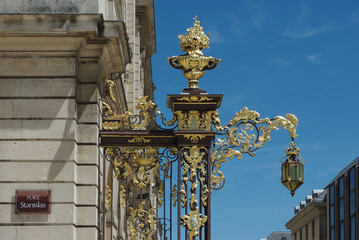 Dorures Place Stanislas de Nancy