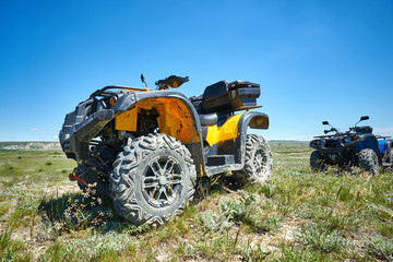 Quad Bikes in the mountains 