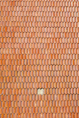 Hexagon brick wall