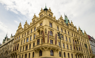 Fototapeta na wymiar Façade de Prague