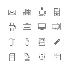 Lineo - Office and Business icons