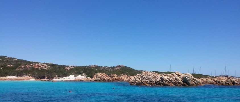 Palau, la maddalena, sardaigne, italie, mer, m&eacute;diterrann&eacute;e, vague, montagne, bateau, crique, paysage, ciel, voilier,