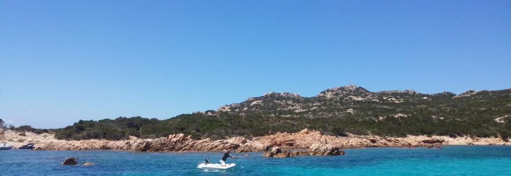 Palau, la maddalena, sardaigne, italie, mer, m&eacute;diterrann&eacute;e, vague, montagne, bateau, crique, paysage, ciel, voilier,