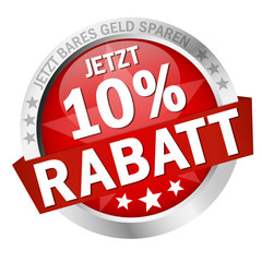 Button Jetzt 10% Rabatt