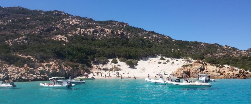 Palau, la maddalena, sardaigne, italie, mer, m&eacute;diterrann&eacute;e, vague, montagne, bateau, crique, paysage, ciel, voilier,