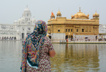 Golden Temple in Amritsar, India