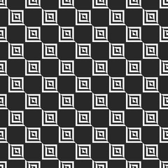 Retro memphis geometric square shapes seamless abstract patterns. Hipster fashion 80-90s. Jumble textures. Optical illusion effect. Memphis style for printing, website, fabric design, poster, cards.