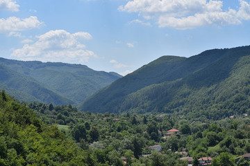 Fototapeta na wymiar Selce Stara planina Bulgaria