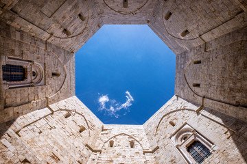 Castel del Monte, the famous castle built in an octagonal shape by the Holy Roman Emperor Frederick...
