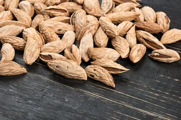 Uzbek almonds in shell