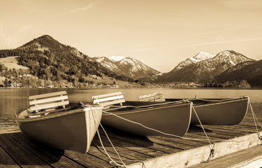 schliersee lake in bavaria
