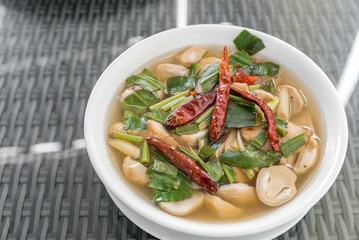 tom yum soup