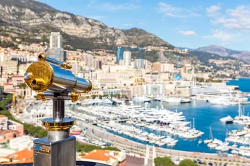 Fototapete Stadt am Wasser Monaco Monte Carlo