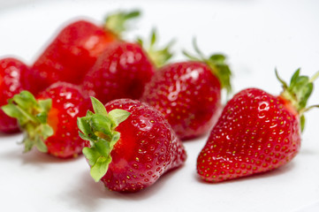 fresh strawberries