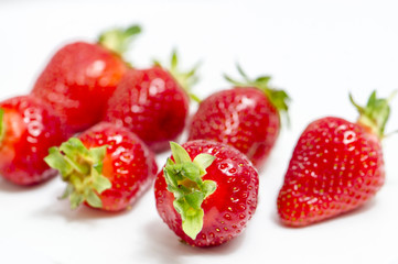 fresh strawberries