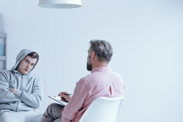 Individual session with therapist