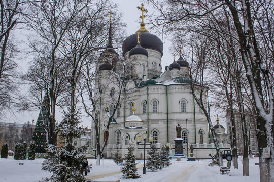 Blagoveshchenskiy kafedral'nyy Sobor in Voronezh, Russia