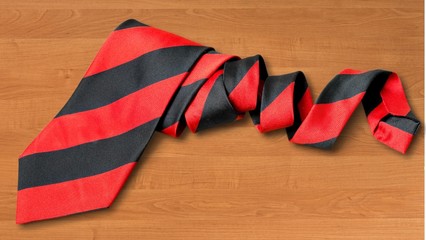 Fototapeta premium Tie on the table.