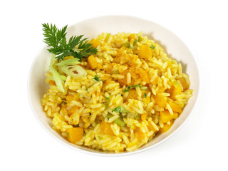 Curryreis mit Gemüse