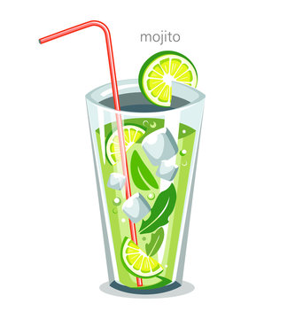 mojito drink alcohol fresh cocktail  bar