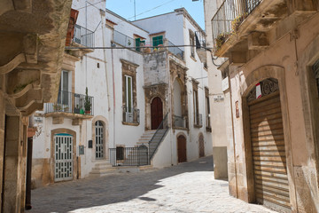 Alleyway. Putignano. Puglia. Italy. 