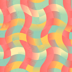 Abstract vector colorful curved pattern background. Background pattern illustration.