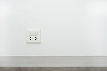 Light switch and power outlet