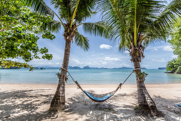 Plage de r&ecirc;ve en Thailand &agrave; Koh Yao Noi